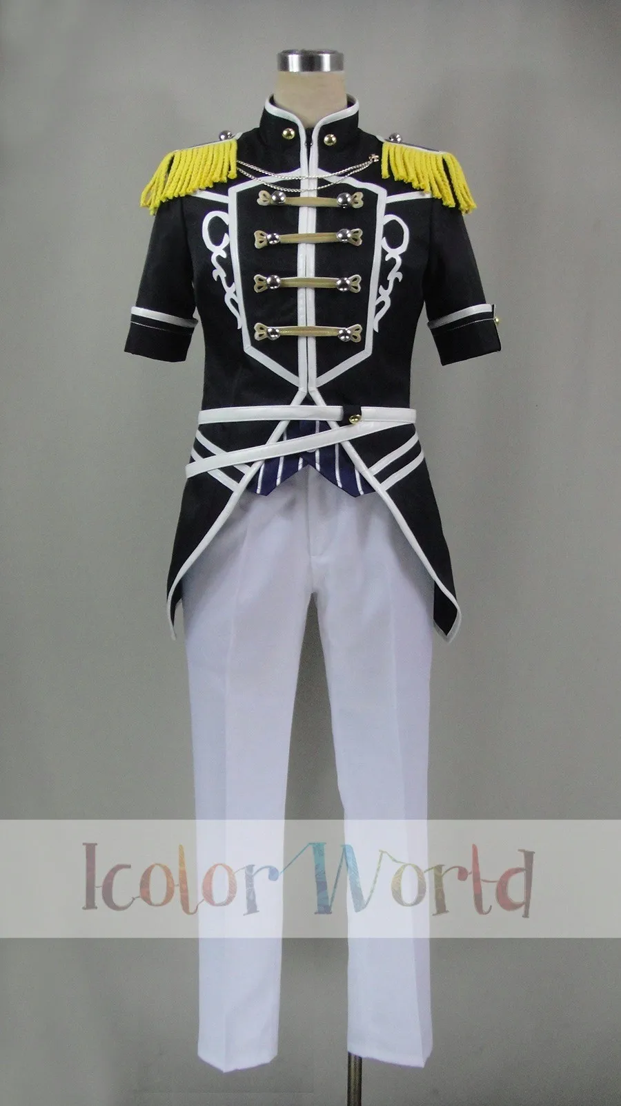 Ensemble Stars Judge! Black and White Duel Izumi Sena Cosplay Costume01