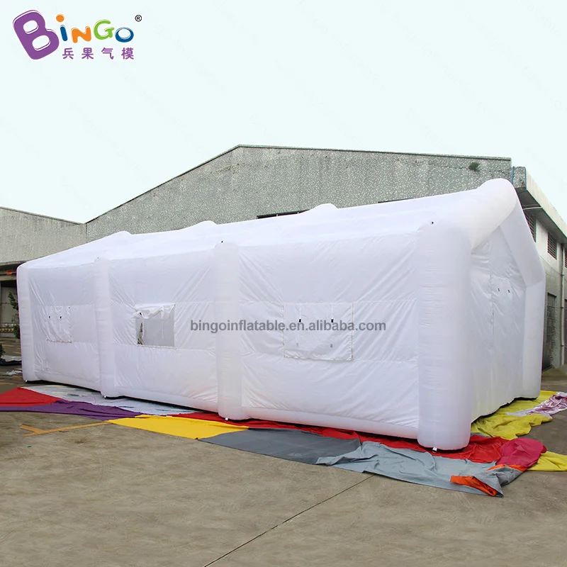  Personalized 11.4X6.4X4.3 meters white gaint inflatable tent / event tent inflatable toy tent