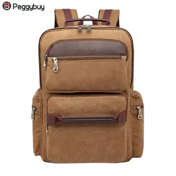 

Large Capacity Travel Casual Backpack Canvas Shoulders Bag