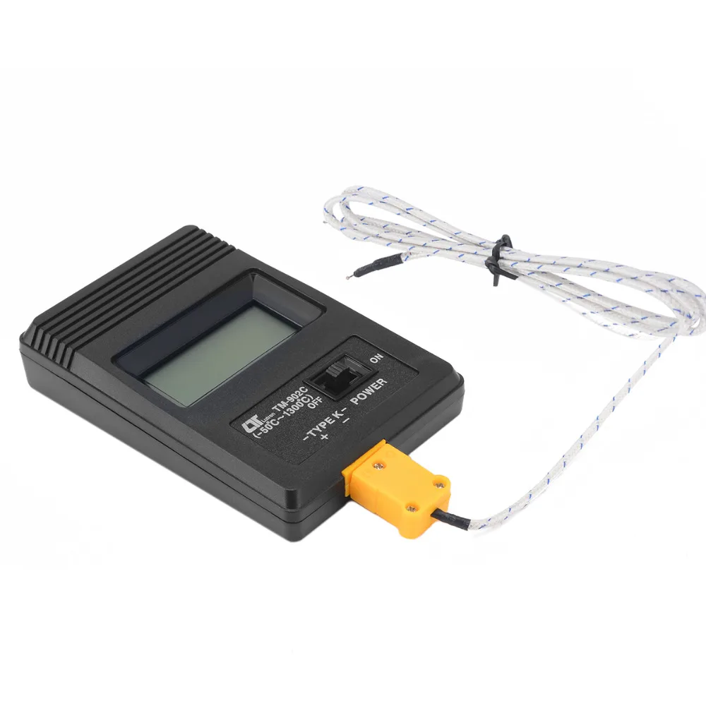Tmu2011902c Thermocouples Thermometer, High Accuracy K-Type Digital Thermometer Sensor LCD Display Portable Temperature Meter 50~+300