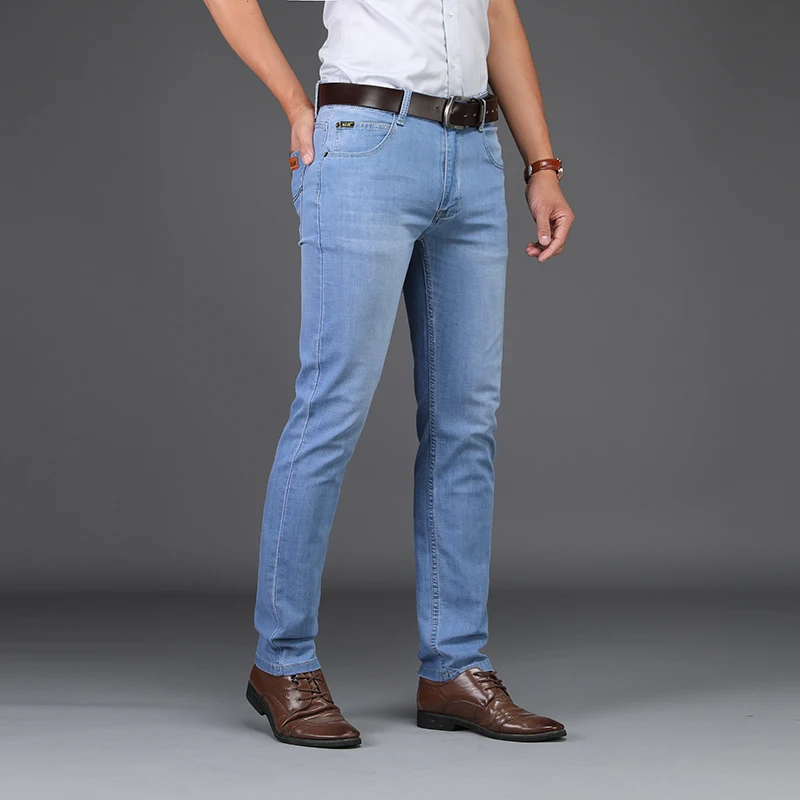 Sulee Brand Men Spring Summer Jeans Denim Mens Jeans Slim