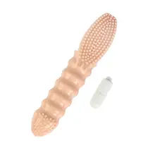 Finger Vibrating G-spot Glove Anal Massager, Nipple Clitoris Stimulation Finger Vibrator Sleeve, Adult Sex Toy For Woman Lesbian