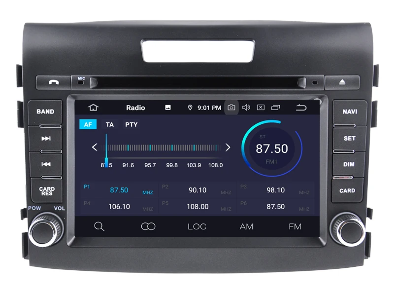 7'' Android 9.0 Octa Core Car DVD GPS Player Stereo For HONDA CRV CR-V Multimedia Auto Radio Navigation BT Wifi Headunit CANBUS