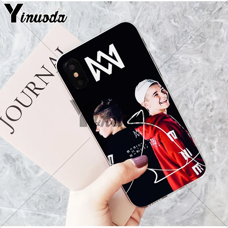 Yinuoda Маркус и Мартинус Coque Shell чехол для телефона Apple iPhone 8 7 6 6 S Plus X XS MAX 5 5S SE XR чехол