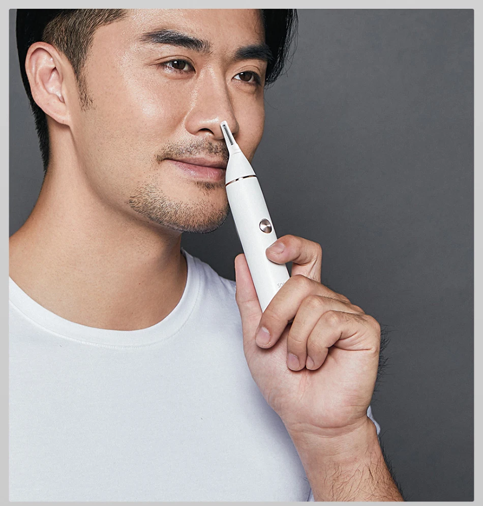 SOOCAS N1 0 Skin Scratching Electric Nose Trimmer All in One Trimmer for Xiaomi Nose and Ears Portable Nose Hair Clipper Battery