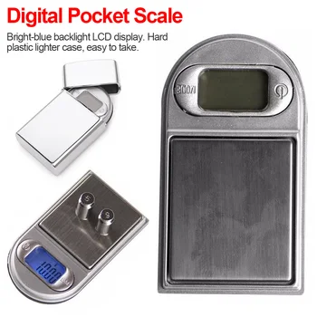 

Mini Digital Pocket Scales Balance 200g/0.01g Electronic Weight Jewelry Scale for Gold Sterling Gram Scale