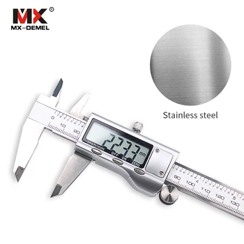 

Vernier Caliper Digital 6 "150mm Measuring Tool Stainless Steel Measuring Instrument Vernier Calipers Measuring Tool With Box