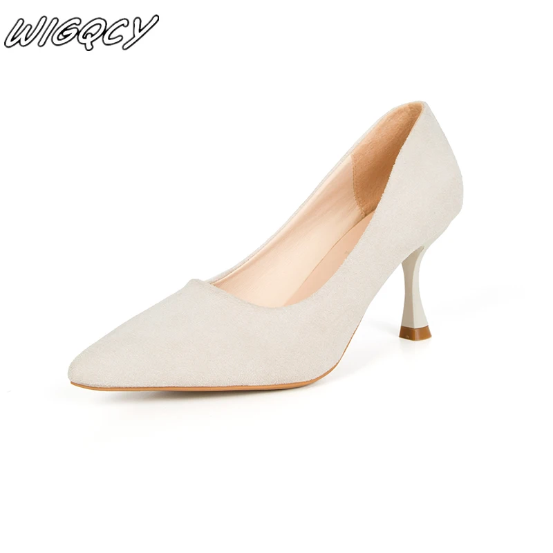 

Single shoes summer new women's sexy high heels luxury shoes women designers shallow mouth pointed feet high heels wedding shoes