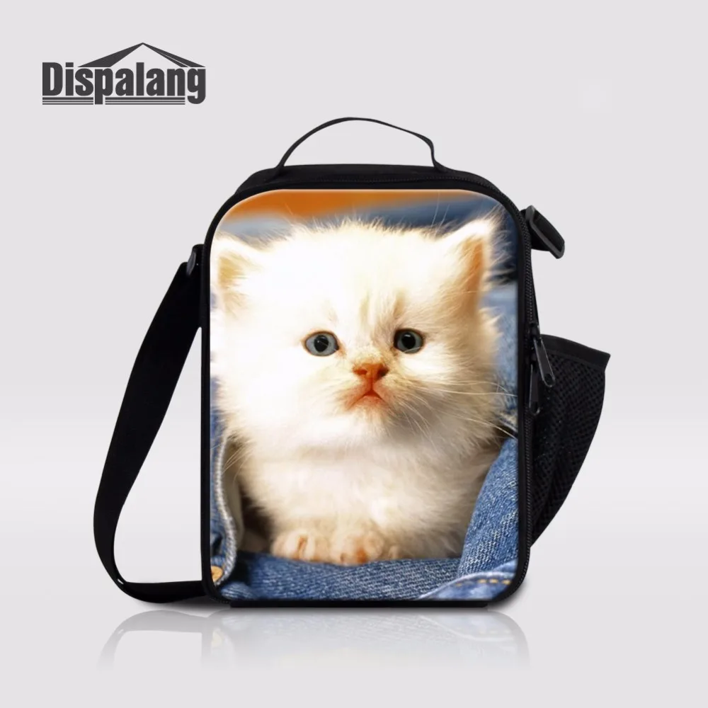 cat insulated lunch bag
