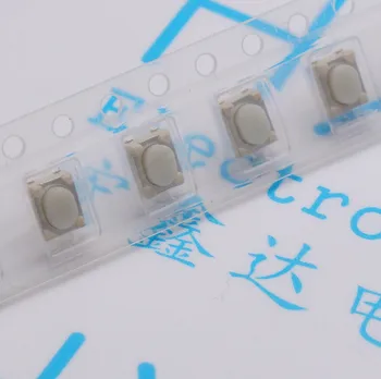 

250pcs Micro Switch Tape 3*4*2.5 white legs touch switch button switch on the remote control button auto parts