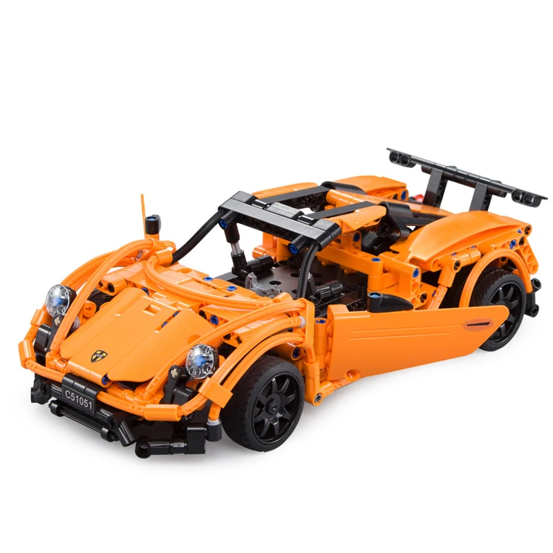 

421PCS Racing RC Car 918 Model Building Blocks Toys Compatible legoed Technic City Bricks 2.4Ghz Sports Car For Children Gift