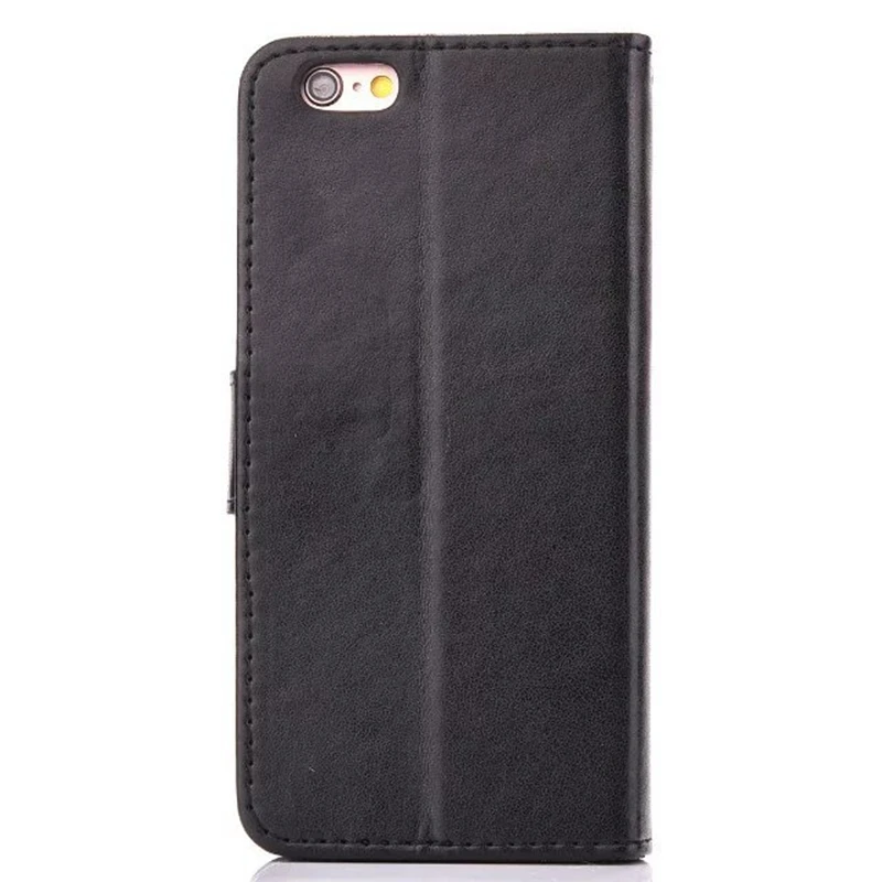 Чехол для iphone5 5S SE 6 6S 6PLUS 7 7PLUS с откидной крышкой из искусственной кожи + ТПУ