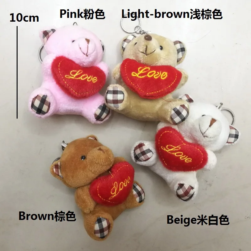 10cm bear with heart 6-1