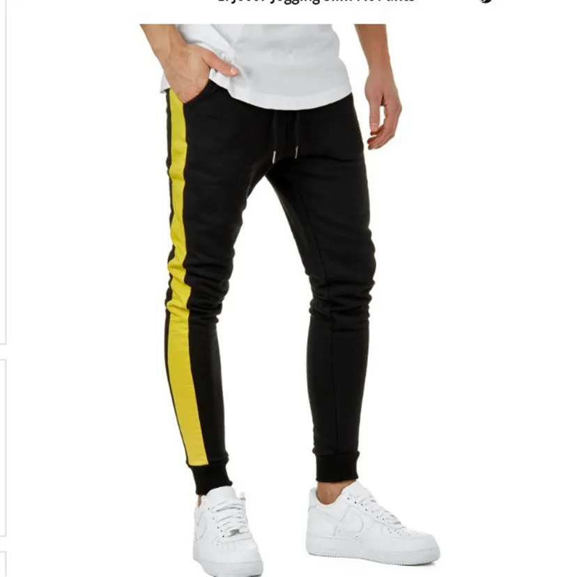 

cotton Jogging Pants Men Solid GYM Training Pants Sportswear Joggers Sports Pants Men Running Swearing Pants Jogging Sweatpants