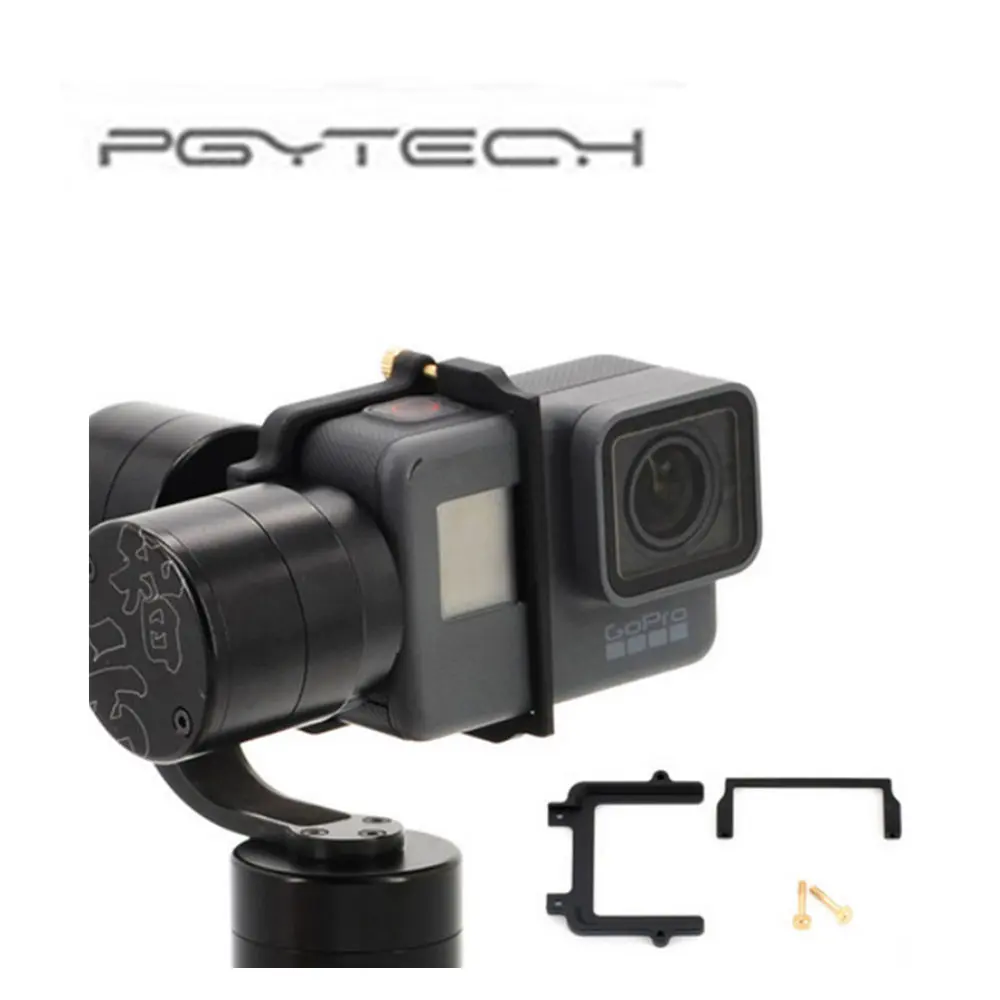 Pgytech для GoPro Hero 5 адаптер кронштейн плиты клип держатель для Zhiyun Z1 Эволюция Gimbal Спорт действий Камера Интимные аксессуары