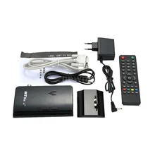 Внешний ЖК-дисплей crt VGA ТВ тюнер М ТВ Box PC приемник тюнер HD 1080 P ТВ коробка Динамик VGA 200HMz ТВ чехол для ТВ Channel Gaming Управление