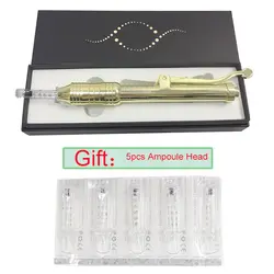 24 K Гиалуроновый шприц-ручка для наполнителя губ гиалурон распылитель гиалуронзур Ручка Шприц для воды иглы инъекции
