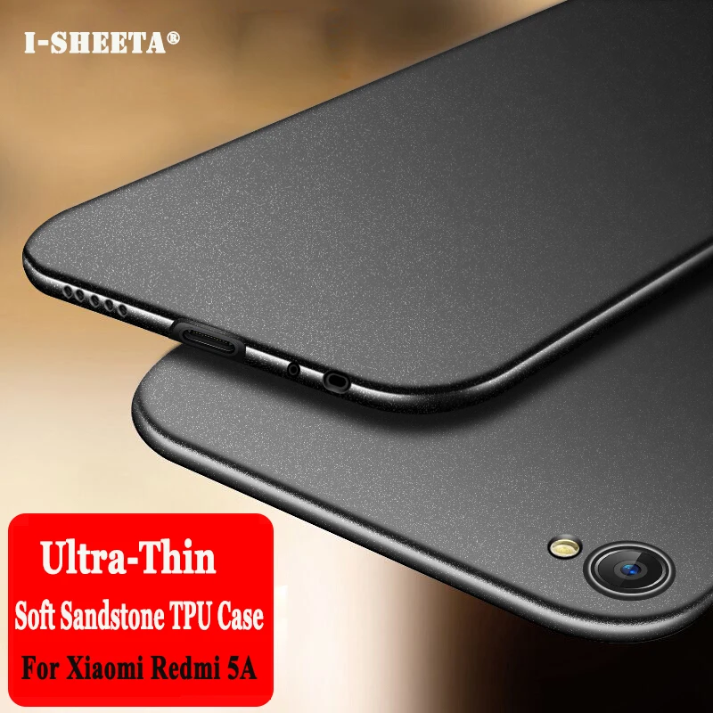 Shockproof Ultra thin For Xiaomi Redmi Note 7 5A Prime Rubber Sandstone Gel Soft TPU Matte Back Covers Mi Play Cases |