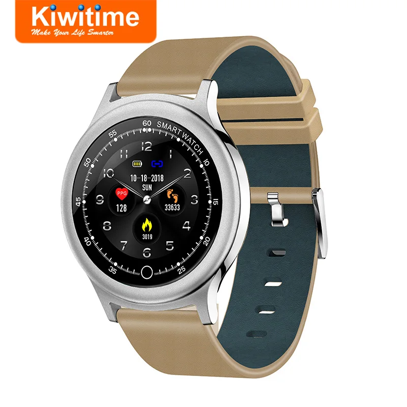 

KIWITIME KB82 Smart Watch Waterproof IP68 Sport Fitness Bracelet Blood Pressure Heart Rate Monitor Smartwatch for iPhone Android