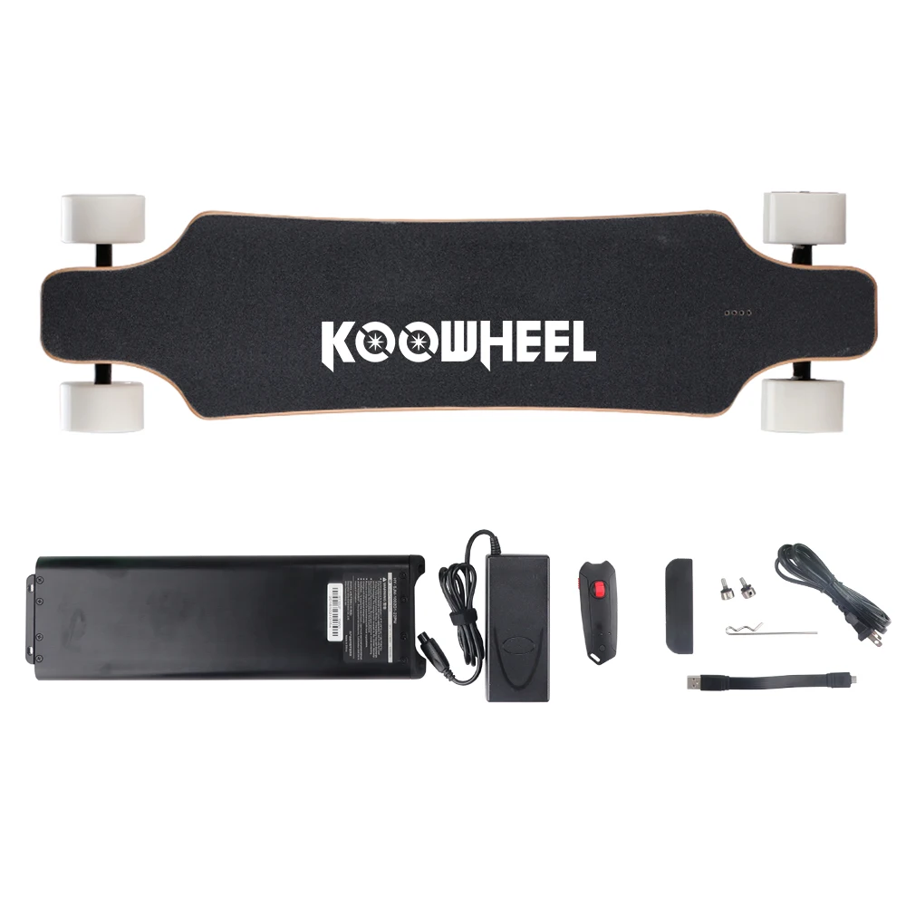  Koowheel Upgraded 2 Hub Motors Electric Skateboard 5500mAh Samsung 4 Wheel Electric Scooter Electricon Electric Longboard (5)