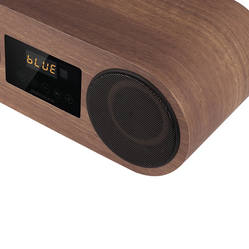 Nobsound BL 3 HIFI Ретро деревянная Беспроводная портативная bluetooth колонка FM 18 Вт * 2 3D