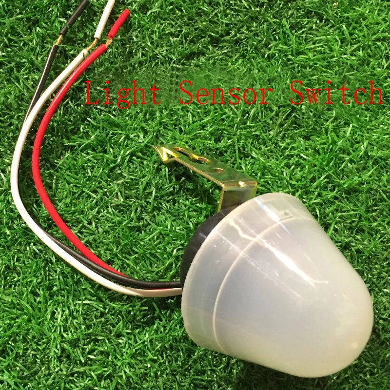 New 10A Auto On Off Photocell Street Light Photo Switch DC12V Light