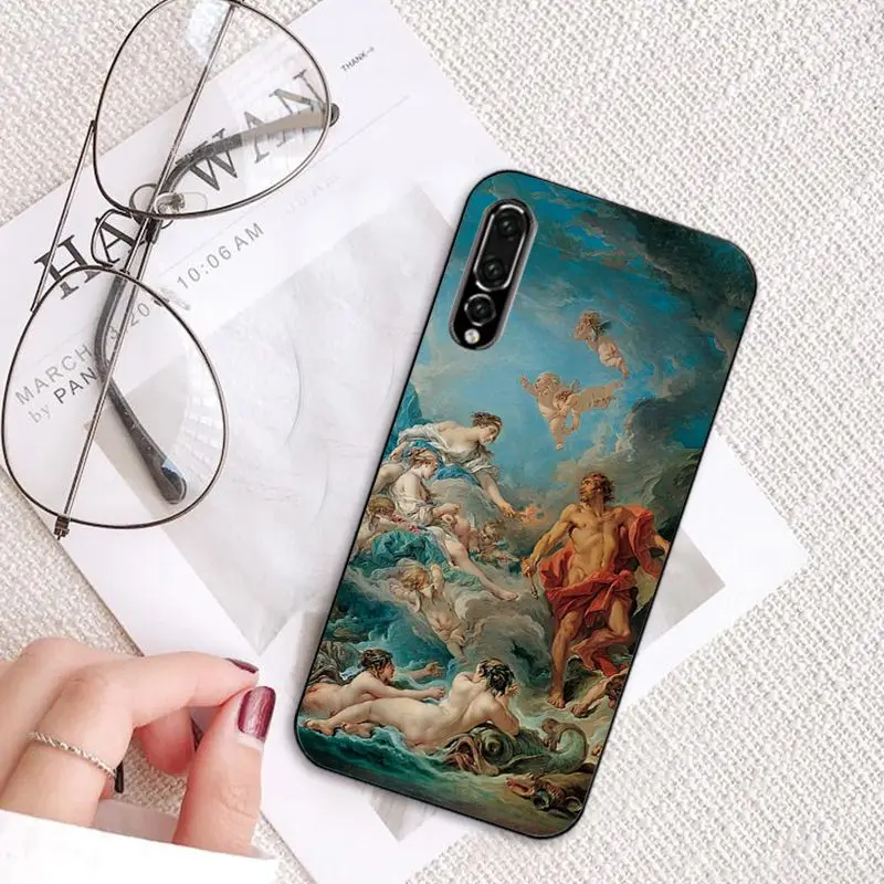 Babaite краска цветок ваза с бабочкой эстетическое искусство PhoneCase для huawei P20 Mate20 Lite Honor Play 8A 8C 7C 5A Y6 Y5 II Psmart - Цвет: A3