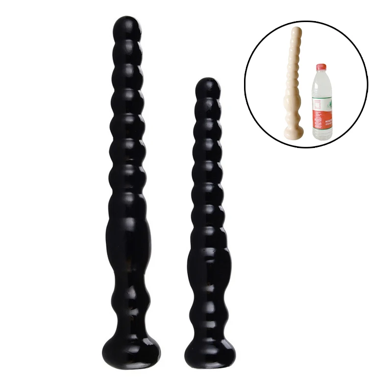 Super Larger Soft Silicone Anal Plug Dildo Masturbation Sex Toys Beads Butt Prostate Massage Dilator Products | Красота и здоровье