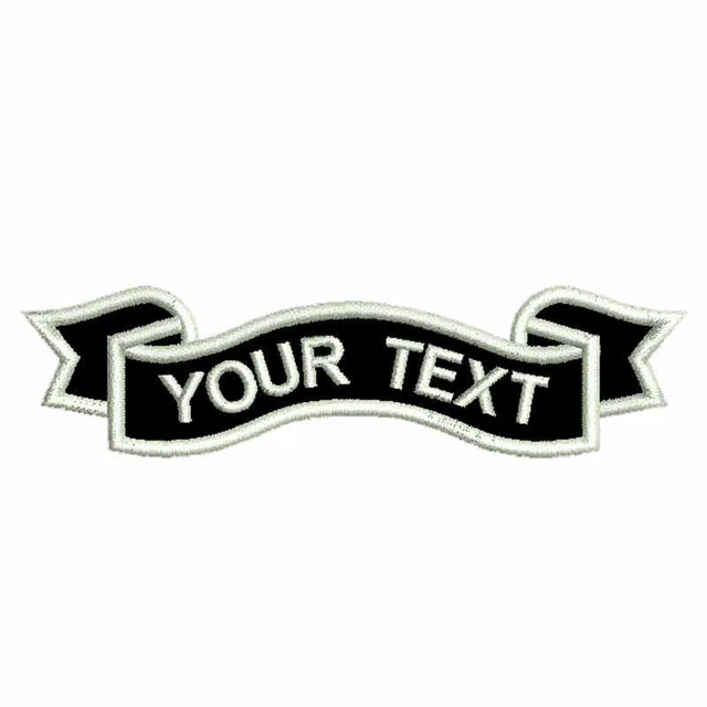 12 Custom Patches for Jackets Embroidered Arch Patch Top Rocker