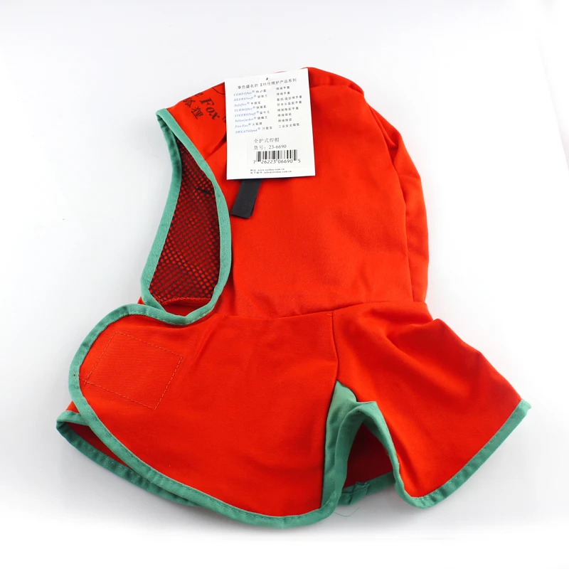 FR Flame Retardant Cotton Iron Safety Welder Helmet Hood Sparks Spatter Flame Retardant - Image 5