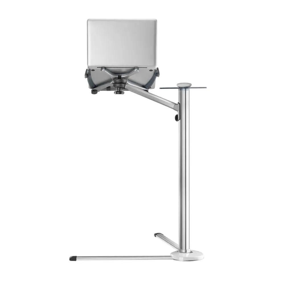 18-84cm Height Adjustable 360 Degree Rotation Floor Stand Desk Holder Bracket With Mouse Tray For Laptop Macbook Phone Tablet 18-84cm Height Adjustable 360 Degree Rotation Floor Stand Desk Holder Bracket With Mouse Tray For Laptop Macbook Phone Tablet