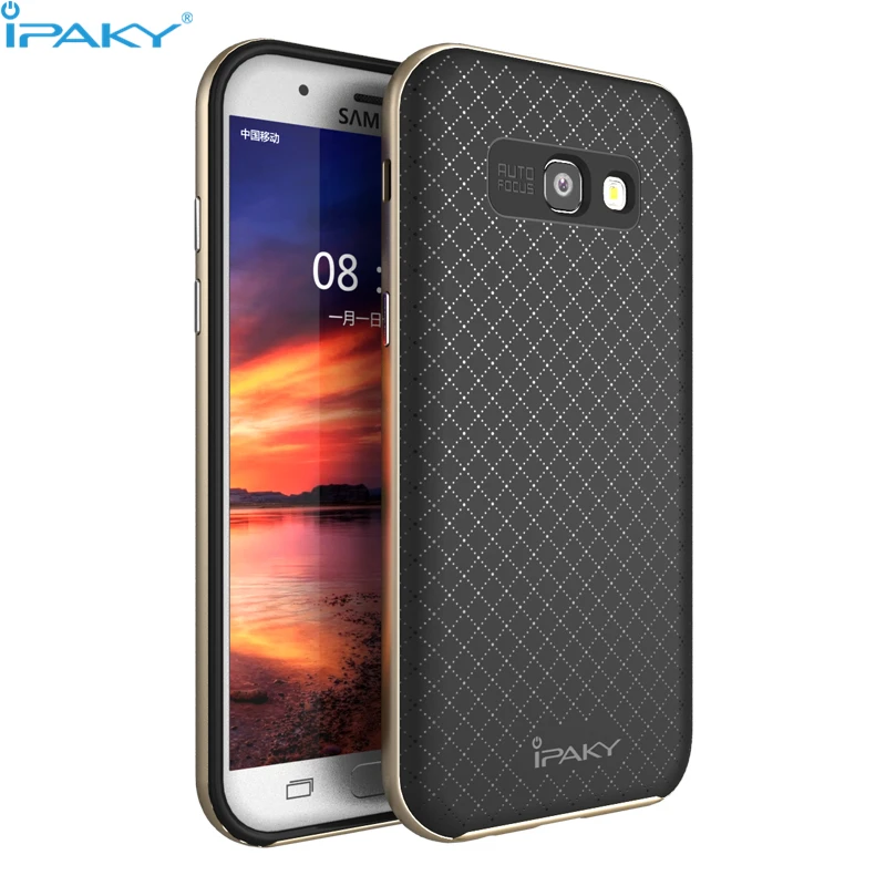 

For Samsung Galaxy A3 2017 Case iPaky PC Frame and TPU Dual Layer Hybrid Back Cover Cellphone Case for Samsung A3 A7 2017