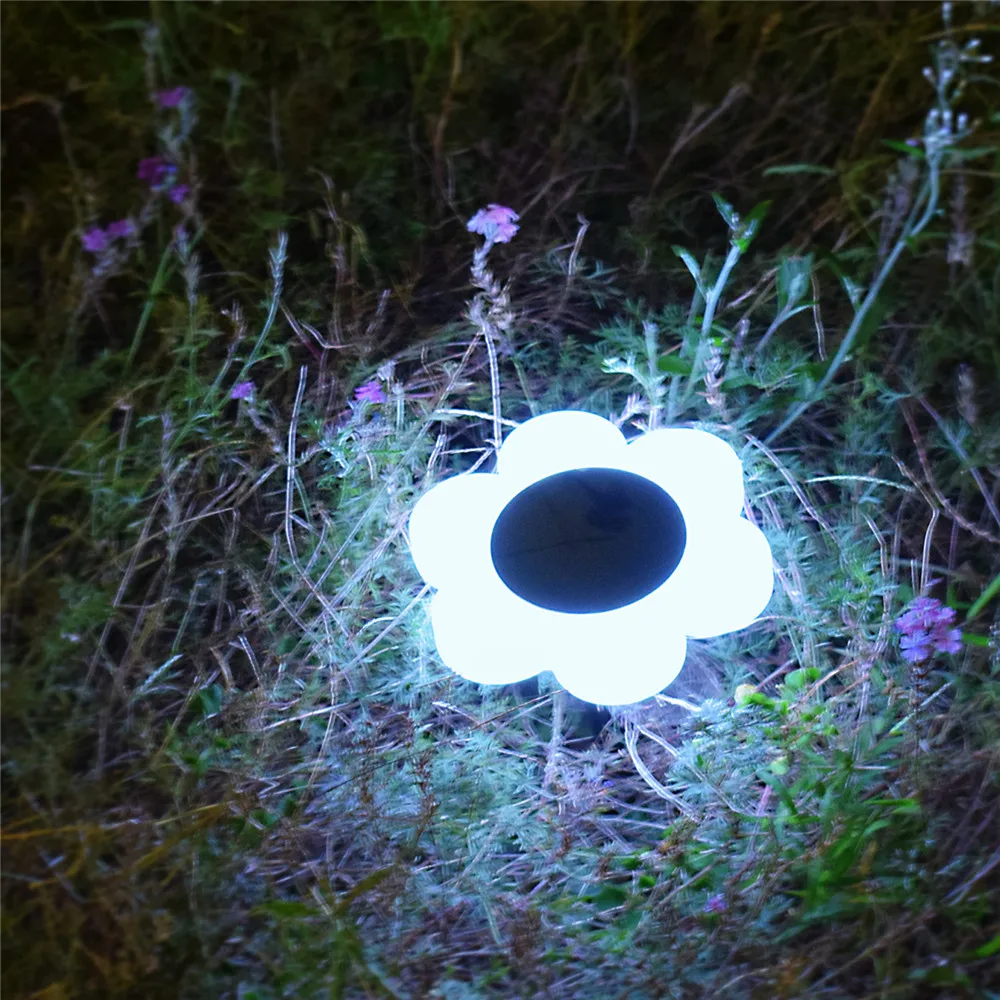Новая лампа на солнечной батарее 7 цветов в 1 17 светодисветодиодный SMD5050 RGB