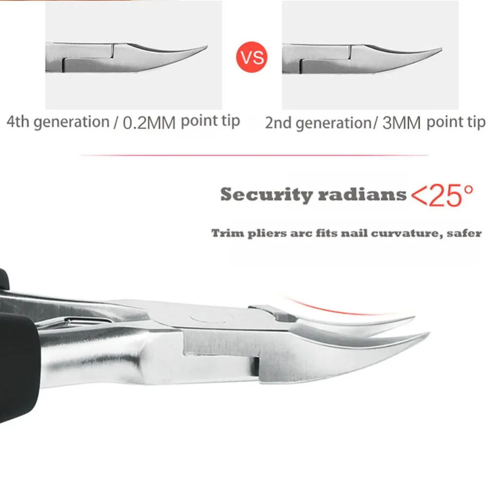 4-го поколения Топ отшелушивающие ножницы отшелушивающие щипцы из нержавеющей стали щипцы для ногтей супер средство по уходу за ногами