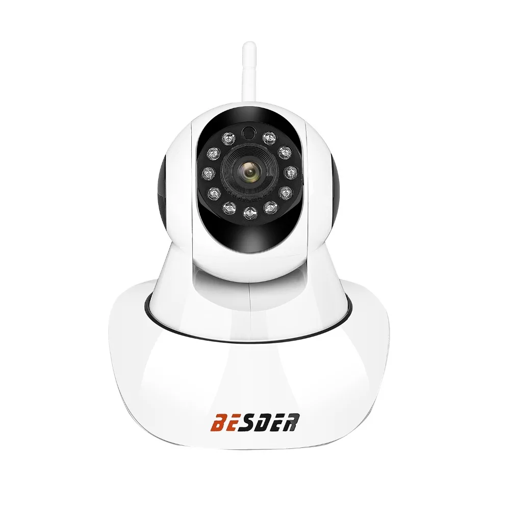 BESDER проводная Wifi IP камера 720P панорамирование наклон беспроводной детский