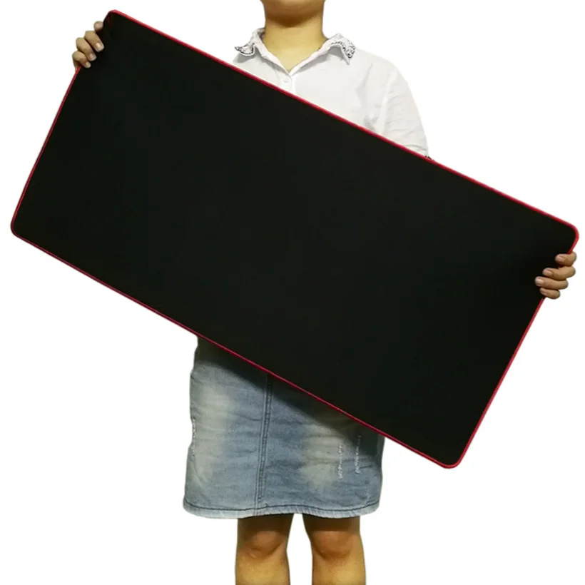 Kopen 400x900mm Grote Gaming Muismat Natuurlijk Rubber No Slip PC Laptop Computer Mousepad Bureau Toetsenbord Mat voor LOL CSGO DOTA 2 Gamer