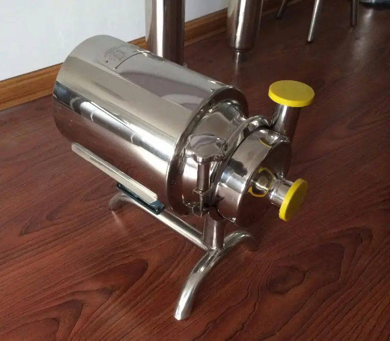 

Stainless Steel Sanitary Pump Sanitary Beverage Milk Delivery Pump 220V 1T 370W
