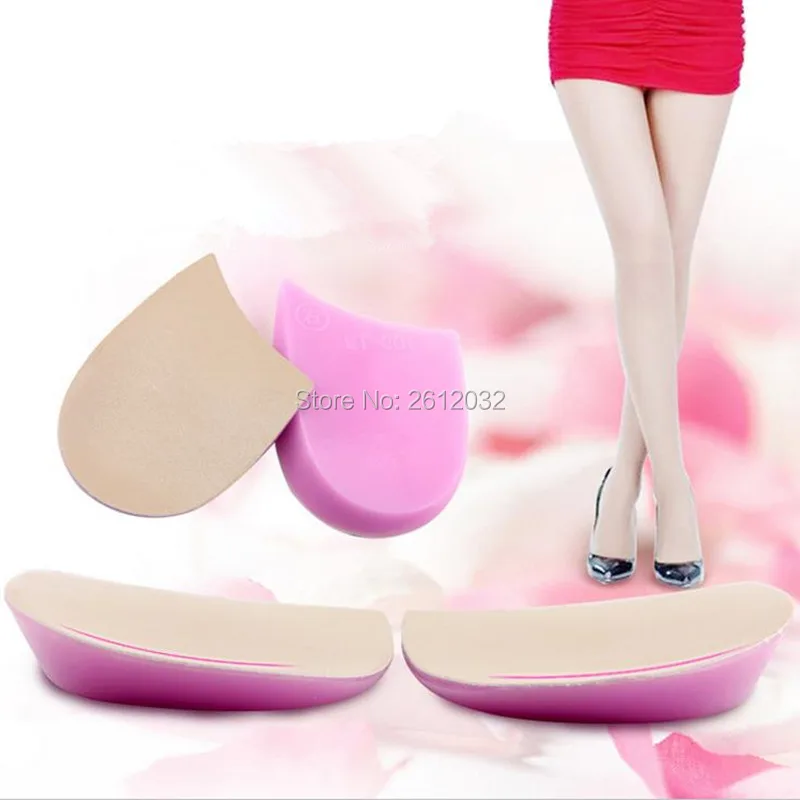 Heel Pads Soft Leather Shoe Insole Men Women O / X-type Legs Orthotics Orthopedic Correction F2017723 | Красота и здоровье
