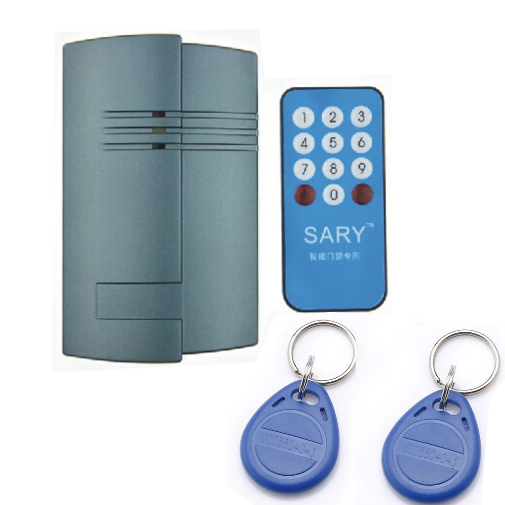 

Free shipping DIY SY - RK1588 RFID 13.56MHZ m1 card access control system +10pcs cards+remote