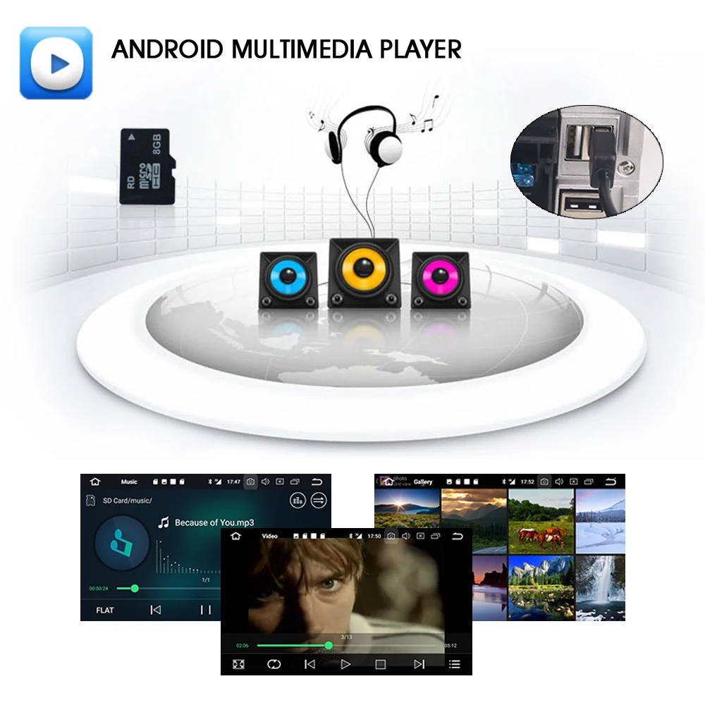 Excellent 8-Core Android 8.0 CD Head Unit GPS RDS Sat Navi DAB+ Radio BT WiFi 3G OBD DTV-IN CAM-IN Car DVD player FOR BMW E39 X5 E53 M5 5