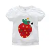 Children'S Clothing 2022 Summer New Arrival Baby Top Basic Shirt 100% Cotton Girls Short-Sleeve T-Shirt ► Photo 3/6