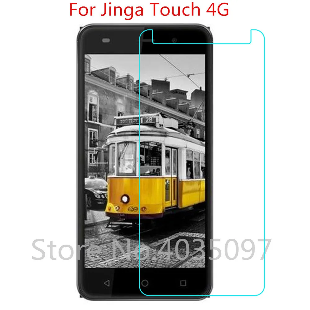 2.5D 9H стекло для Jinga Touch 4G защита экрана закаленное Защитная пленка против