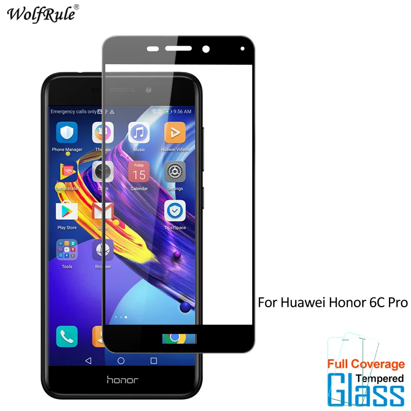 2 шт. для стекла huawei Honor 6C Pro, защита экрана, закаленное стекло для huawei Honor 6C Pro, стекло для Honor V9 Play, пленка для телефона
