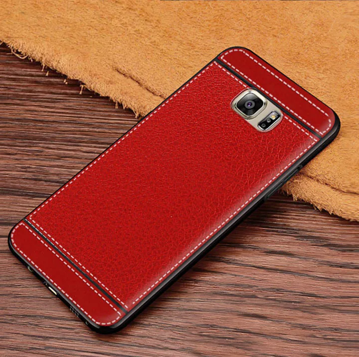 Чехол для Galaxy Note 5 с текстурой личи мягкий чехол из ТПУ чехлы N920A N9200 SM N920 N920C Etui