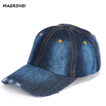 

MAERSHEI Snapback baseball cap for men women couple hip hop bone cotton hat spring and autumn old washed truck hat