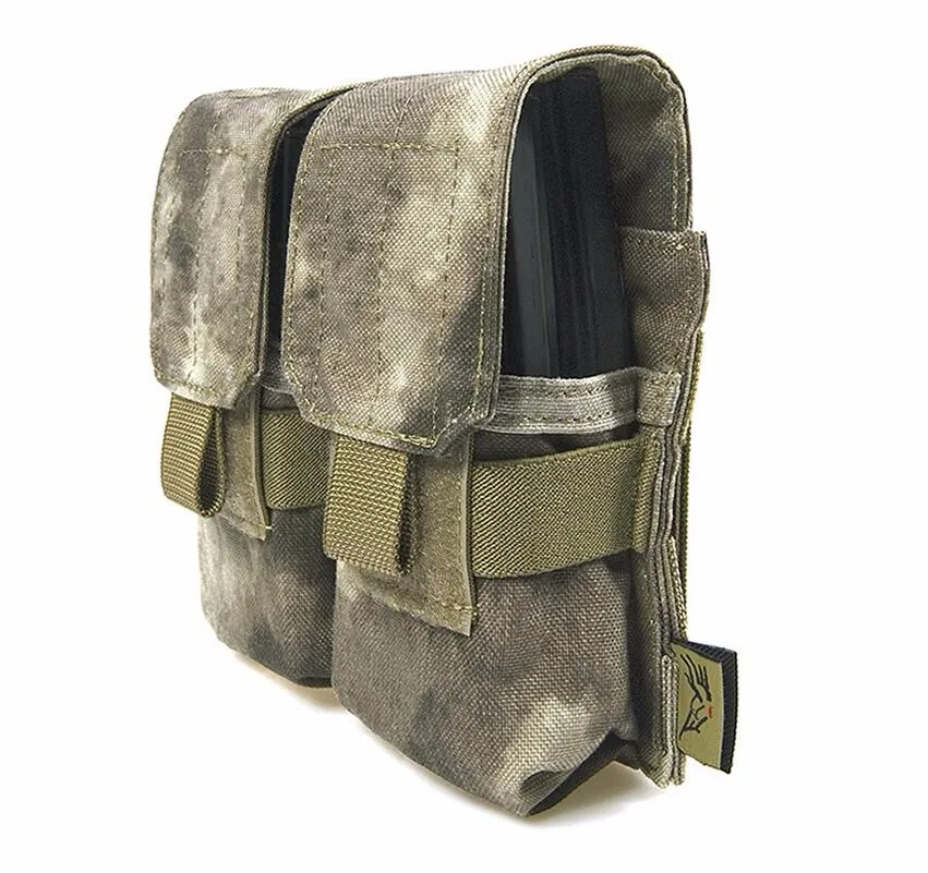 FLYYE MOLLE двойной M14 Mag Чехол военный кемпинг модульный боевой CORDURA M009