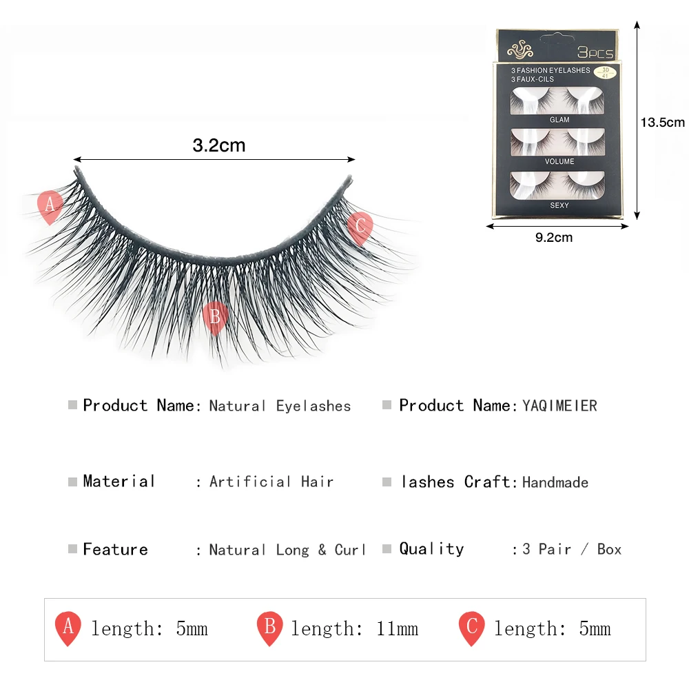 Eyelashes LY3D41 (8)