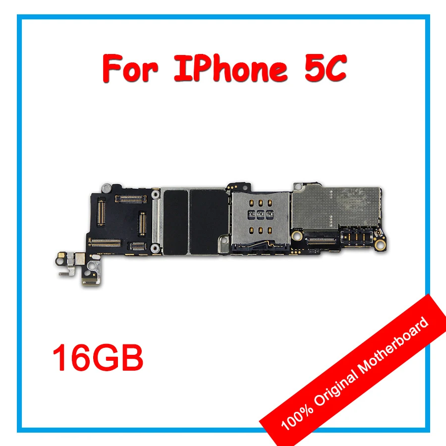 

For iPhone 5C 16GB 100% Unlocked Motherboard Original Mainboard With Full Chips IOS Installed Logic Board For maintenance repair