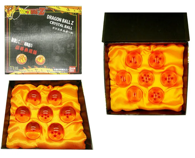 Dragon Ball Z 30 набор 3,5 см Стрекоза 7 Звезд Хрустальный шар Набор из 7 шт. Dragon Ball Z шары полный набор в коробке