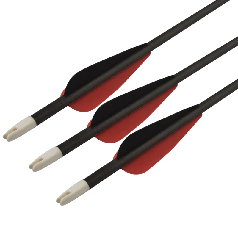 ELONG quality mixed carbon fiber arrow 12 pcs / lot 31" spine 600